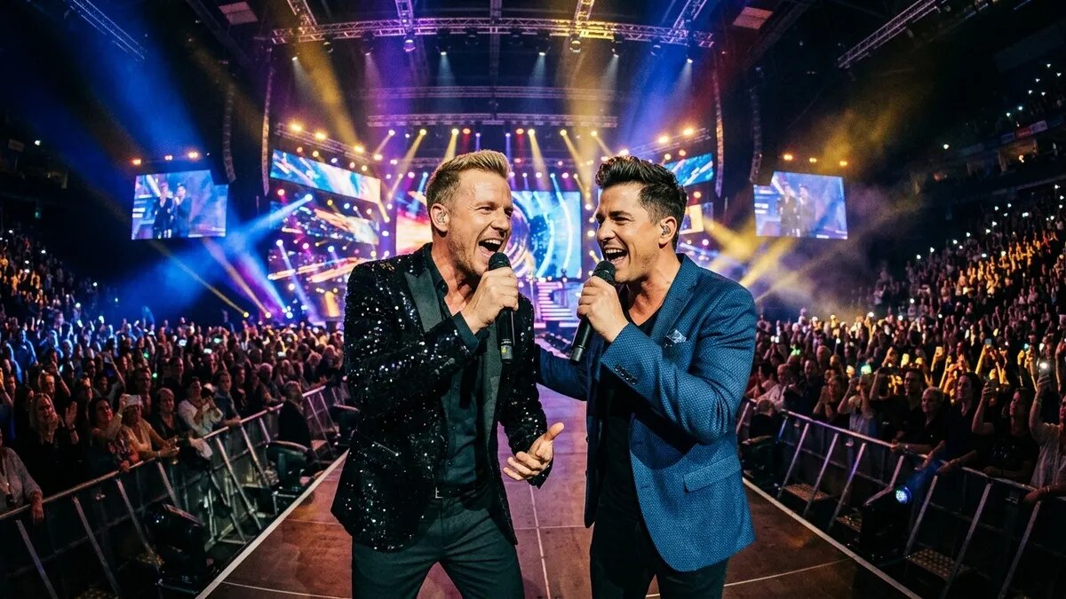 Tim Peters und Vincent Gross: Überraschendes Schlager-Duo