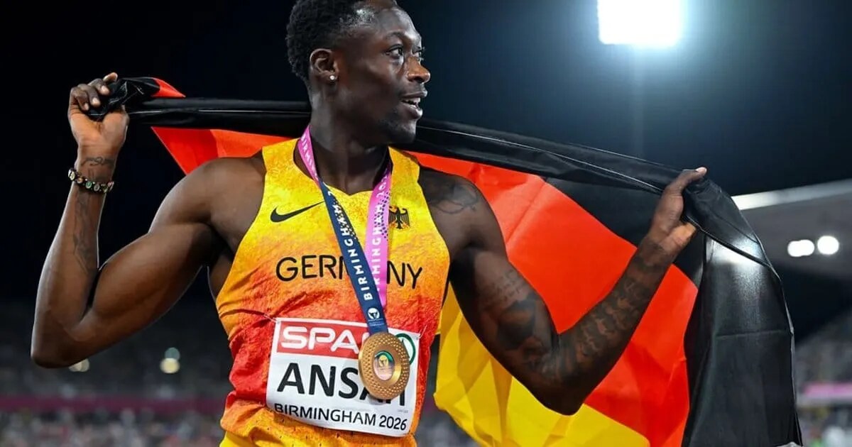 Ansah sprintet zu EM-Gold