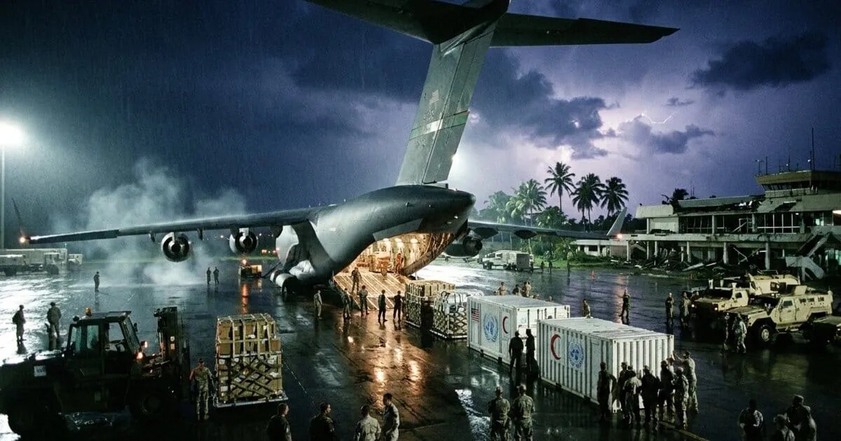 Bundeswehr hilft Haiti-Mission