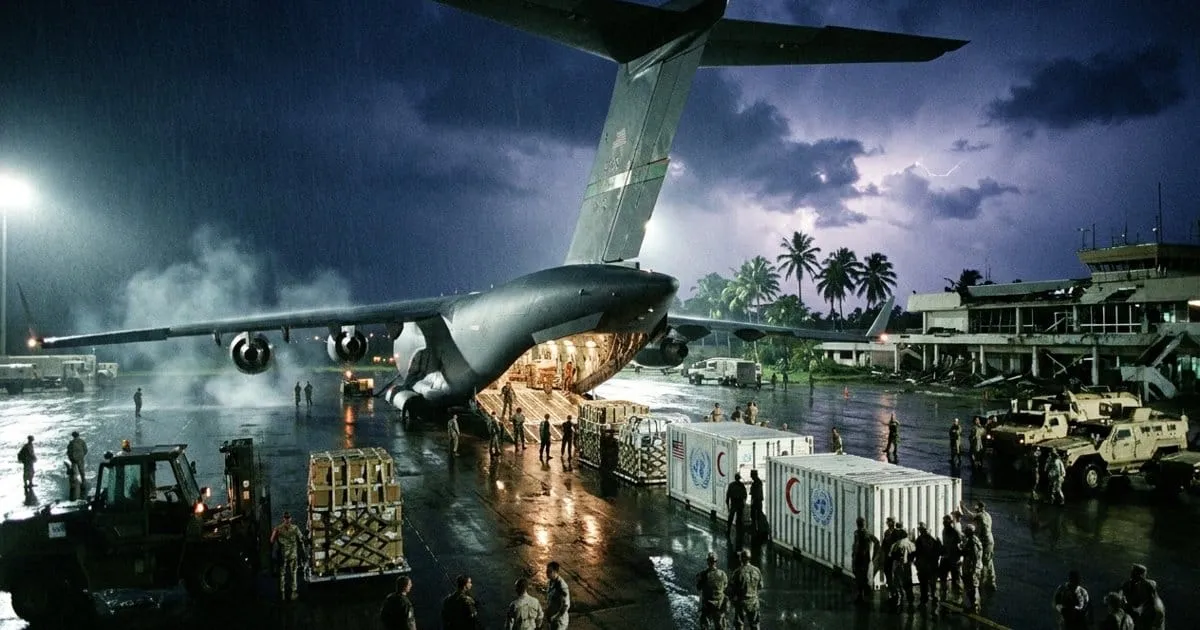 Bundeswehr hilft Haiti-Mission