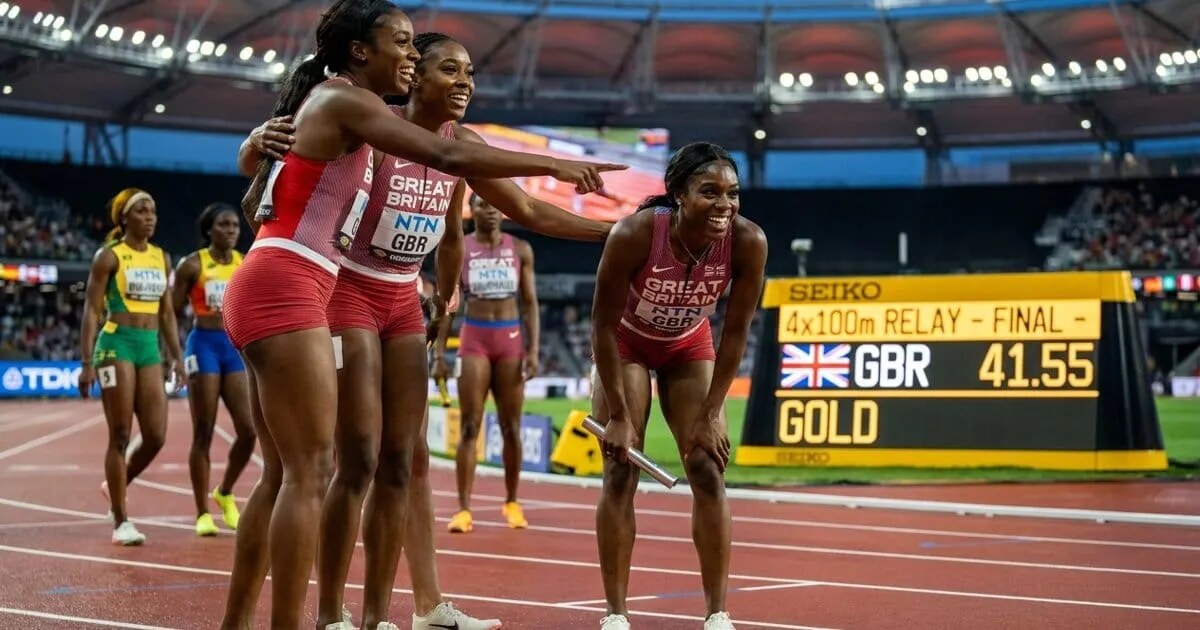 Historisches Silber für Sprint-Frauen