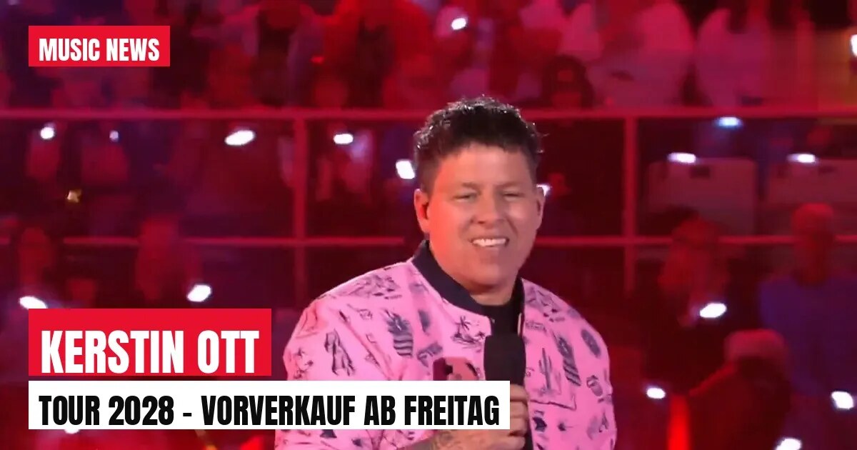 Kerstin Ott Tour 2028: alle 22 Termine der »Herzen sind dumm«-Tour – Vorverkauf ab Freitag