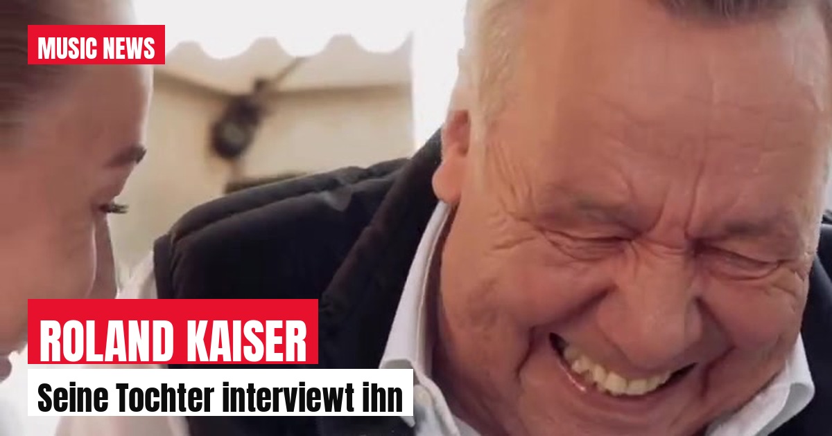 Roland Kaiser: Seine Tochter interviewt ihn – »So habt Ihr mich noch nicht erlebt«