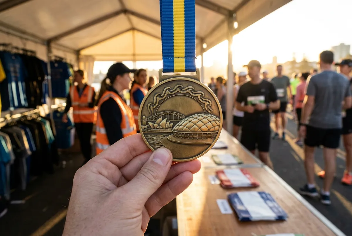 Sydney-Medaille mit Bayern-Panne