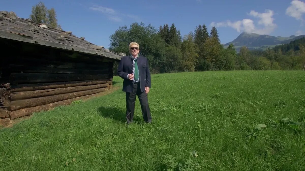 Heino dreht am Wörthersee – und spielt sich selbst