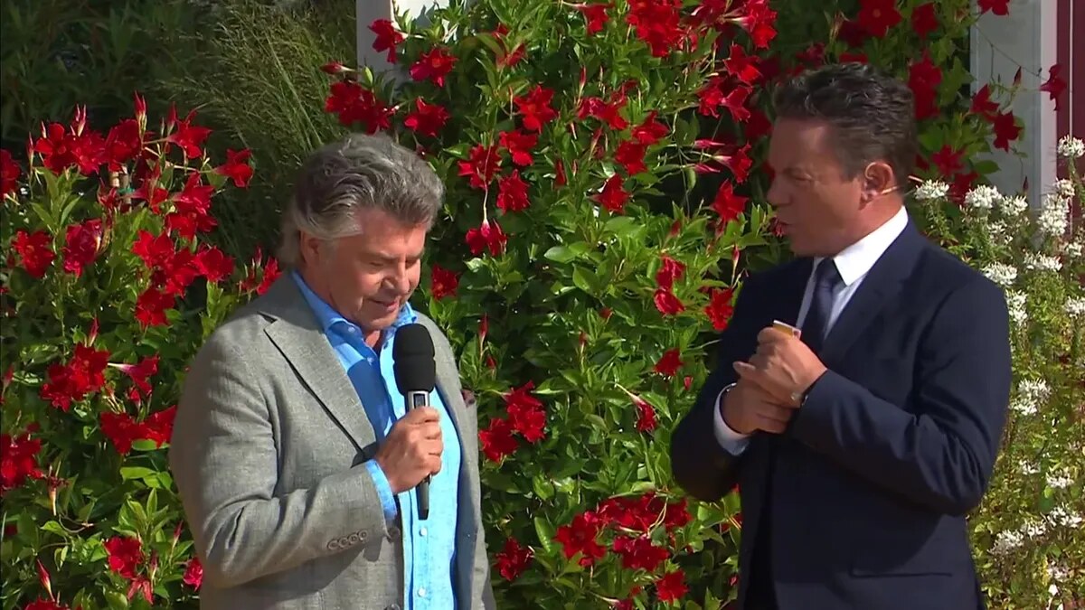 »Immer wieder sonntags«-Finale: Andy Borg und die Kinder singen »Ein Hoch auf dich« für Stefan Mross