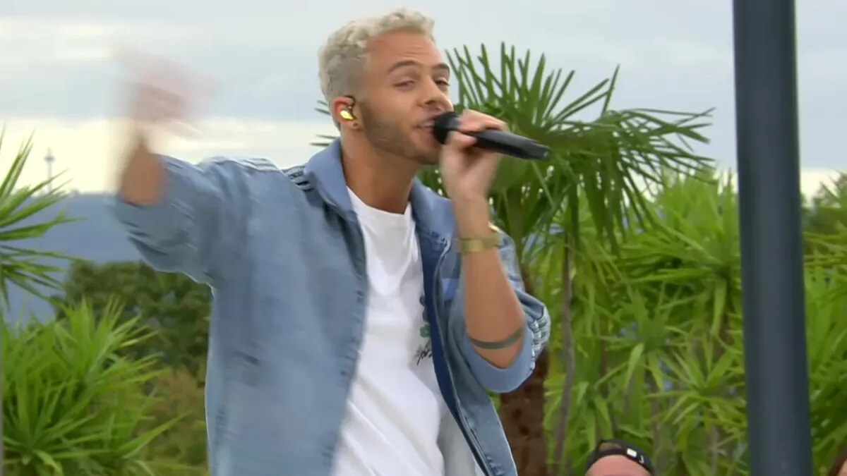 ZDF-Fernsehgarten: Malik Harris singt seinen neuen Song »Easy«