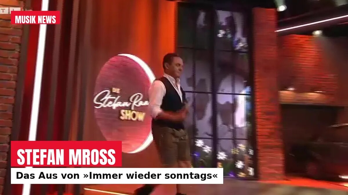 Stefan Mross spricht sich bei Stefan Raab aus: »Man darf nicht immer draufhauen« – das Aus von »Immer wieder sonntags«