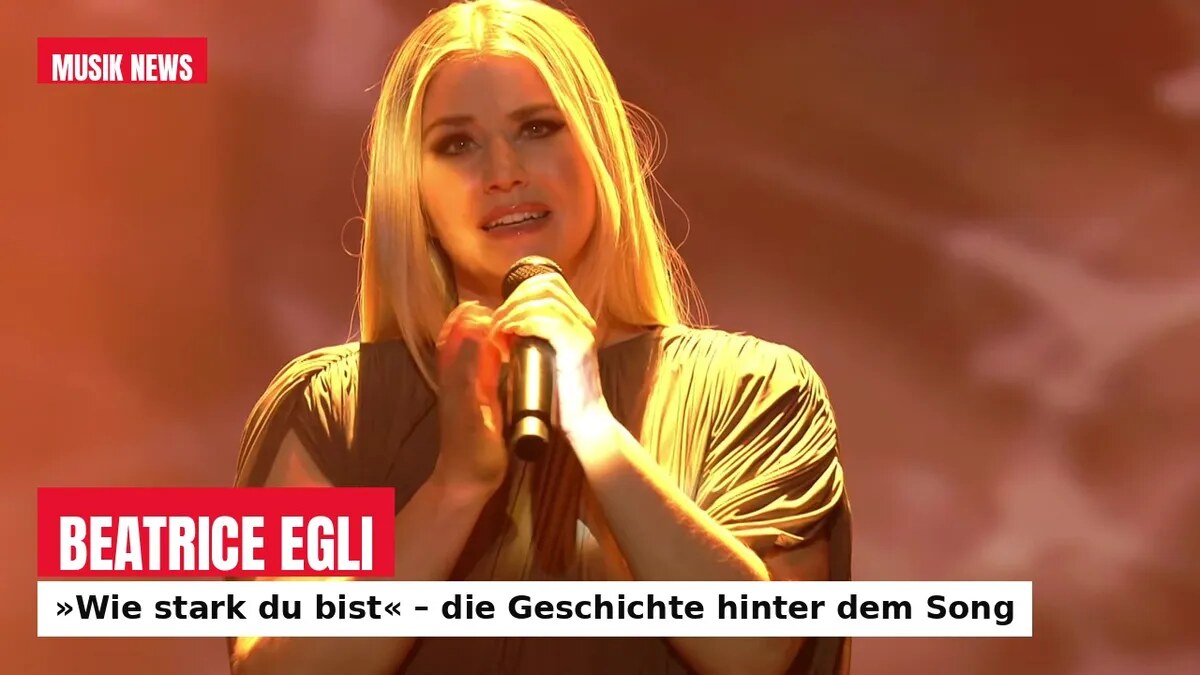 Beatrice Egli bei Giovanni Zarrella: »Wie stark du bist« – die Geschichte hinter dem Song