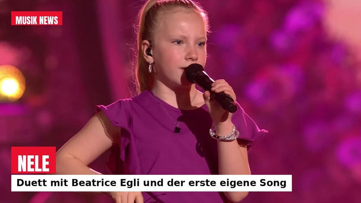 Nele bei Giovanni Zarrella: Duett mit Beatrice Egli und der erste eigene Song »Zwilling«