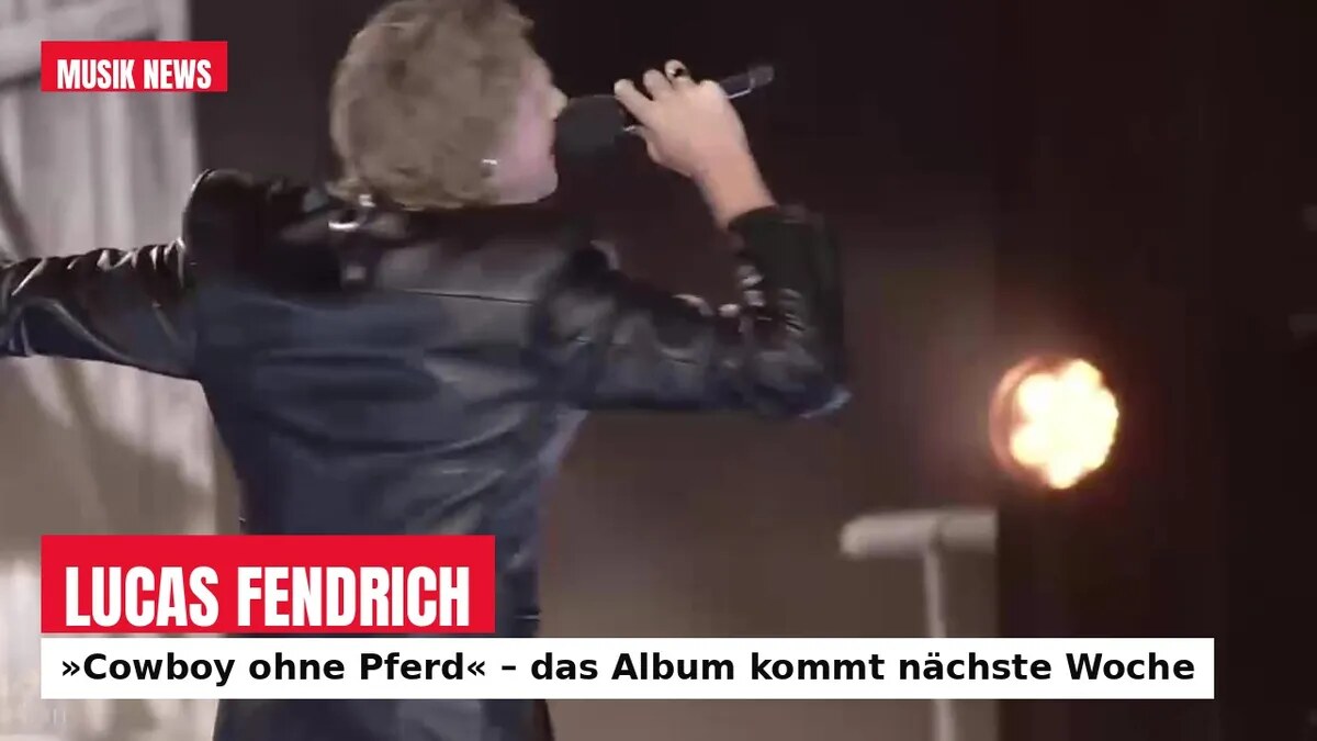 Lucas Fendrich bei der Starnacht aus der Wachau: »Cowboy ohne Pferd« – das Album kommt nächste Woche