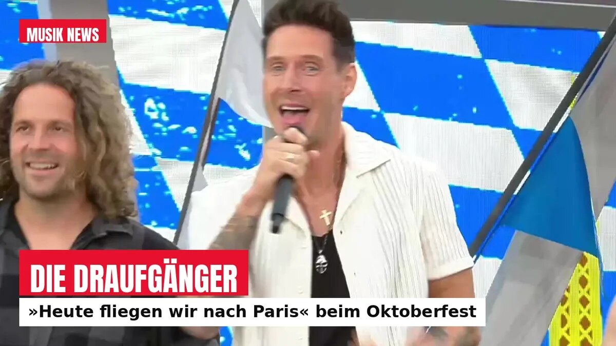 Die Draufgänger im ZDF-Fernsehgarten: »Heute fliegen wir nach Paris« – 25 Jahre, 25 Hits