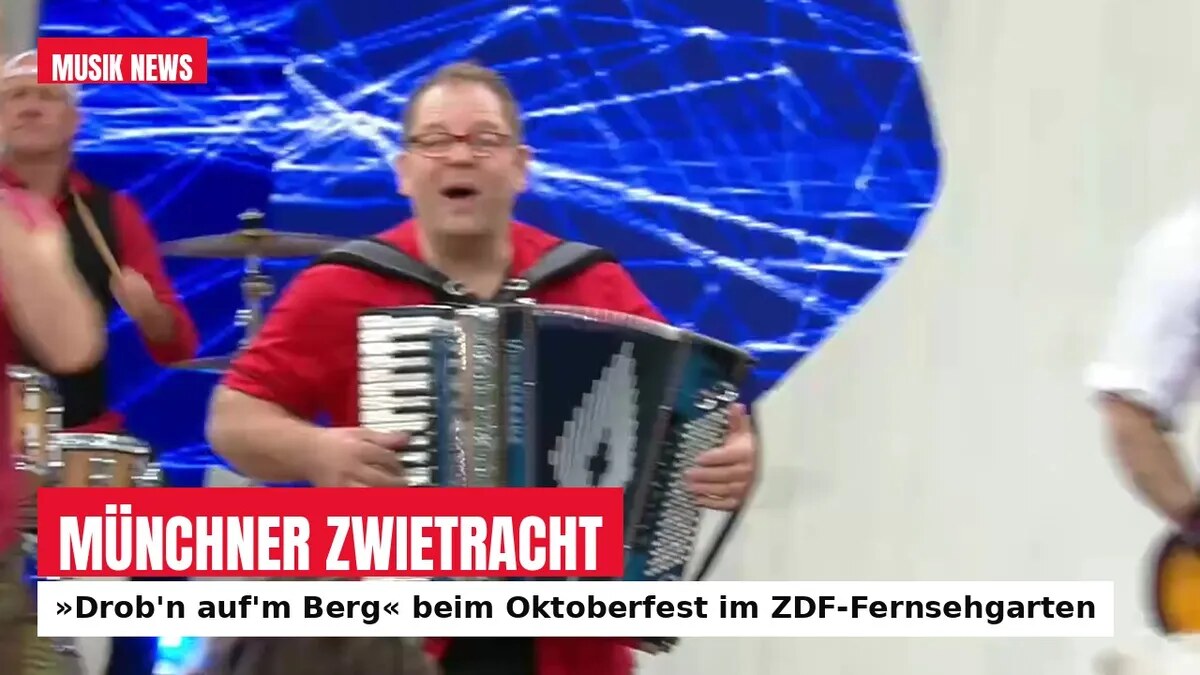 Münchner Zwietracht im ZDF-Fernsehgarten: »Drob'n auf'm Berg« – und Kiewels Anekdote vom Bandbus
