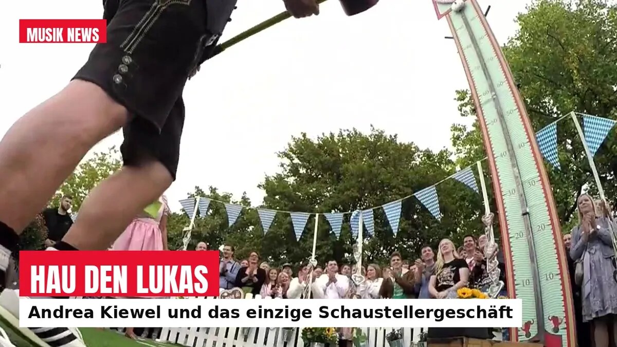 Hau den Lukas im ZDF-Fernsehgarten: Jörg gegen Jürgen – und der Preis ist eine Tasse