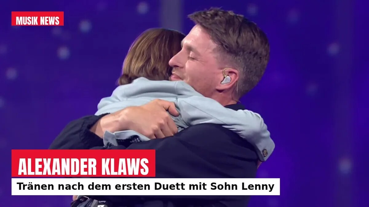 Alexander Klaws in Tränen: Erster TV-Auftritt mit Sohn Lenny bei Giovanni Zarrella