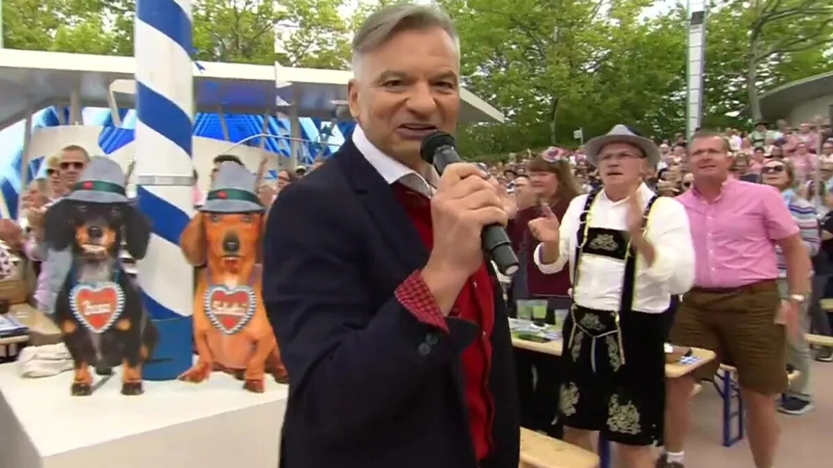 Markus Wolfahrt im ZDF-Fernsehgarten: Klostertaler-Hits zum 50. Bühnenjubiläum – »Halleluja«