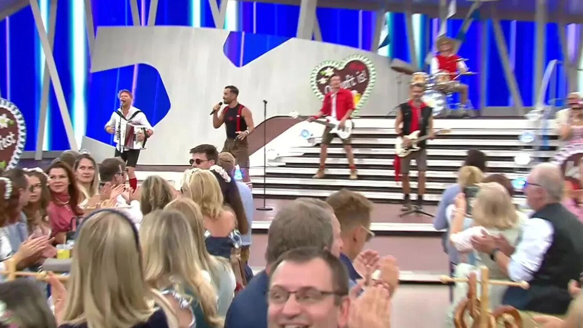 Mountain Crew und Thierseer im ZDF-Fernsehgarten: »Lederhosen-Bua« und »Mit der Resi auf die Wiesn«