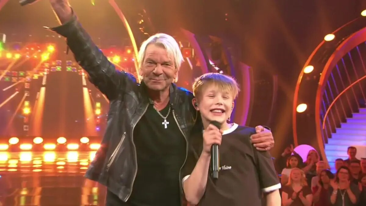 Zwölfjähriger Bjarne singt mit Matthias Reim »Verdammt, ich lieb' dich«