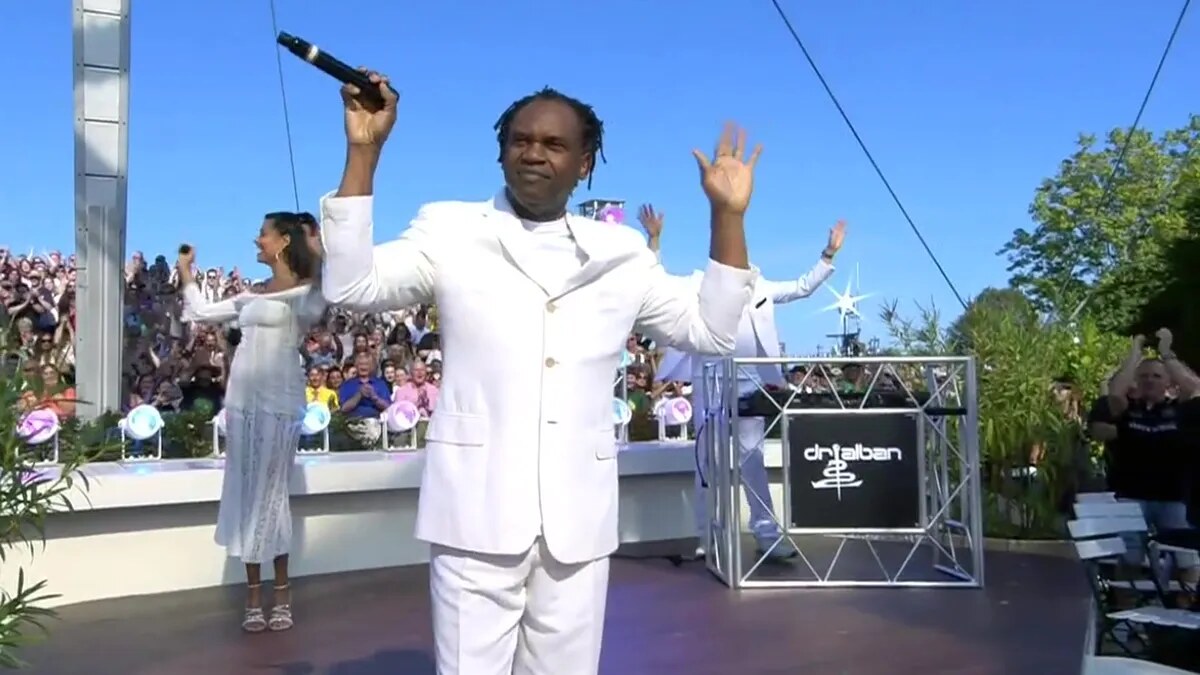 Dr. Alban im ZDF-Fernsehgarten: »It's My Life« zum Auftakt des Saisonfinales