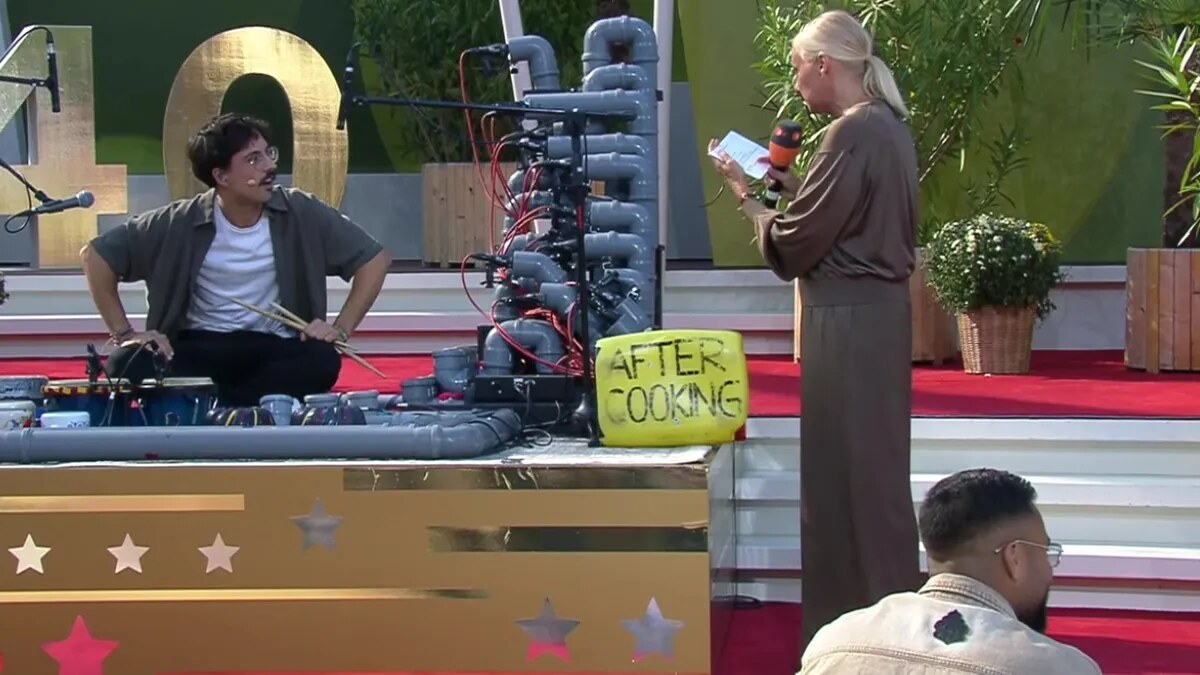 After Cooking im ZDF-Fernsehgarten: Jonas Holland trommelt Hits auf Kochtöpfen
