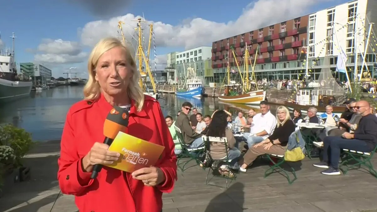 ZDF-Fernsehgarten on tour in Bremerhaven: der Liveticker vom 4. Oktober 2026