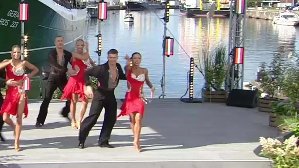 Grün-Gold-Club Bremen im ZDF-Fernsehgarten on tour: »The Last Dance« der Weltmeister-Formation