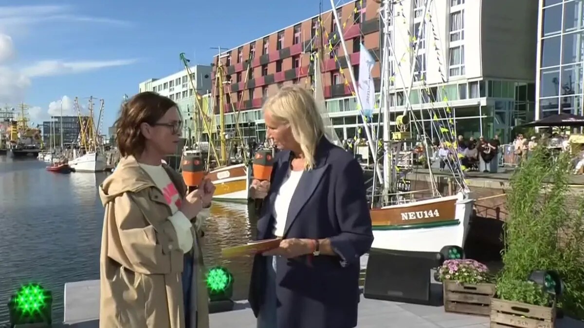 ZDF-Fernsehgarten Bremerhaven: Regenmode mit Astrid Rudolph – die Stars auf dem Laufsteg